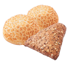 Tijgerbol of piramidebroodje
